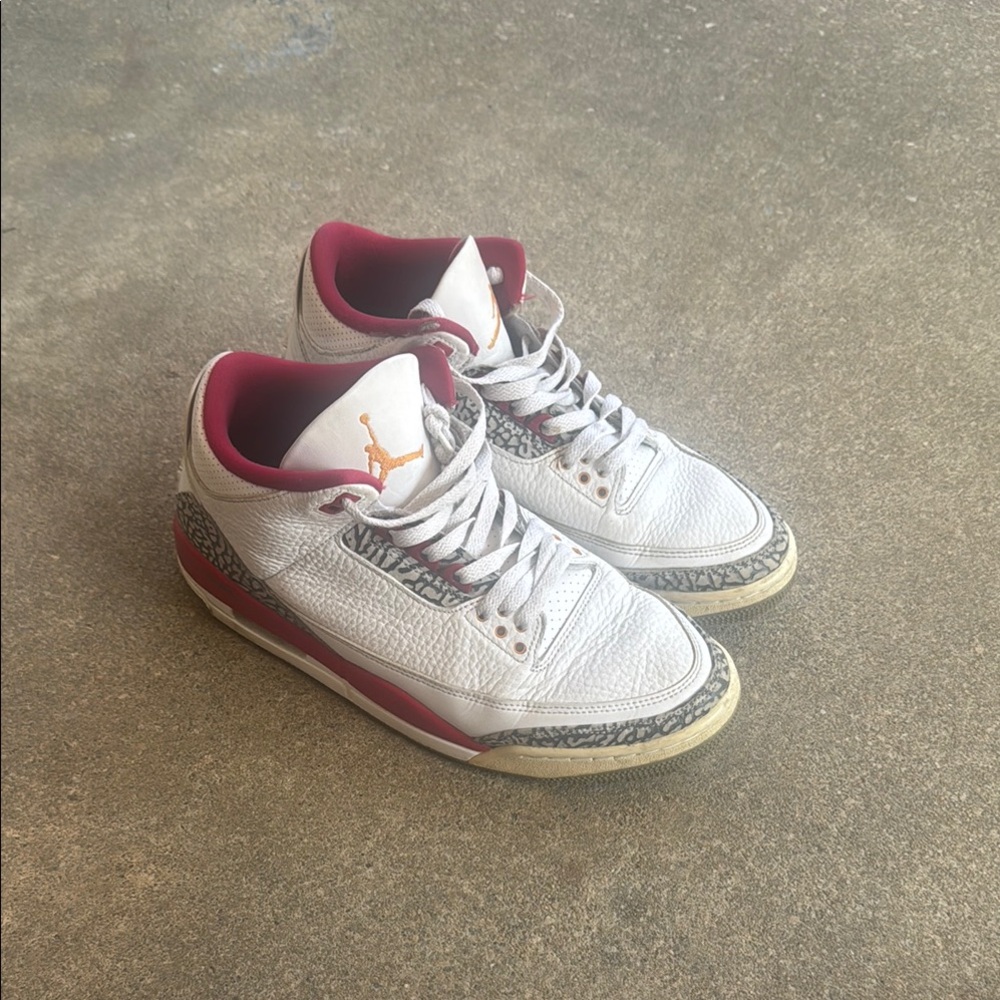 Jordan 3 Retro Cardinal Red